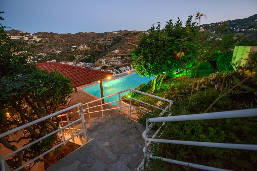 Andromeda Villa Agia Pelagia  Ruang foto